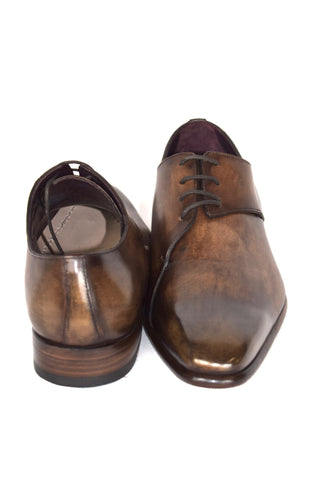 Brandy 4 & 3 Lace Derby Shoe